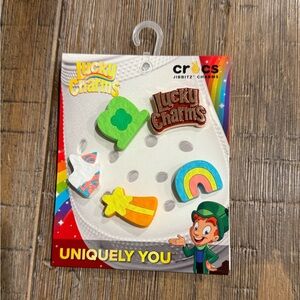 CROCS Lucky Charms Jibbitz with Rainbow Design